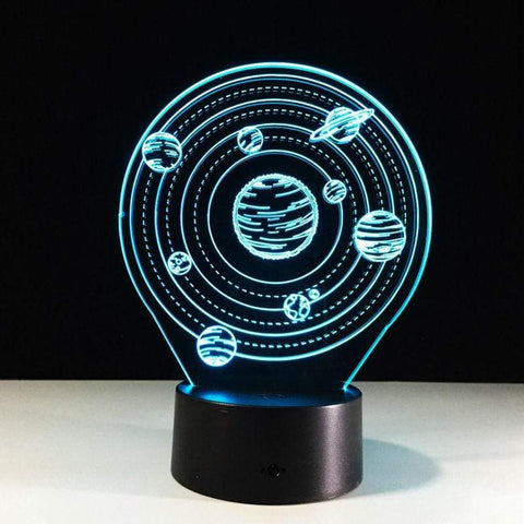 GearNets The Solar System 3D lamp