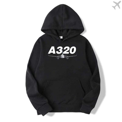 PILOTSX HOODIES Black / S Airbus A320