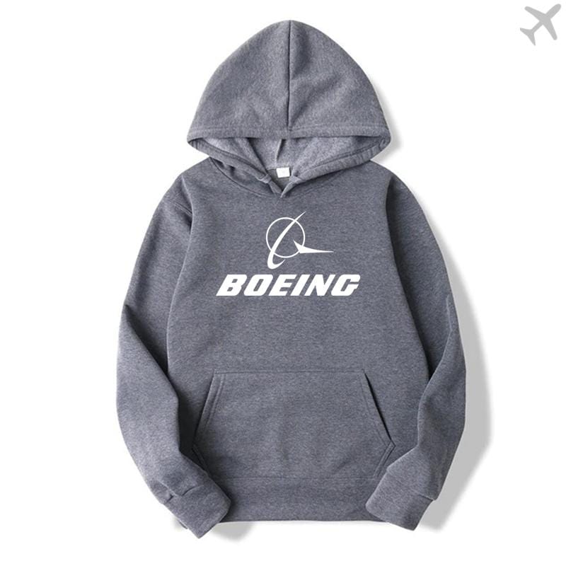 PILOTSX HOODIES Dark Gray / S Boeing