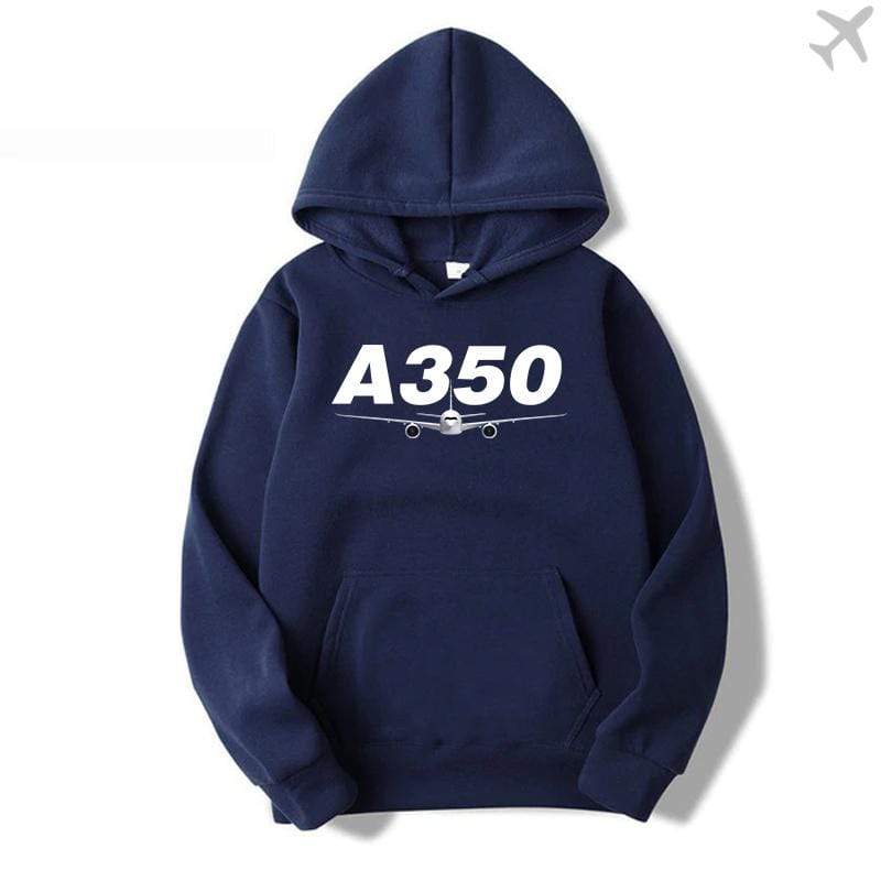 PILOTSX HOODIES Navy / S Airbus A350