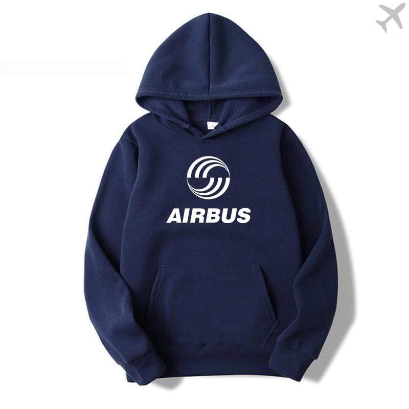 PILOTSX HOODIES Navy / S Airbus Logo