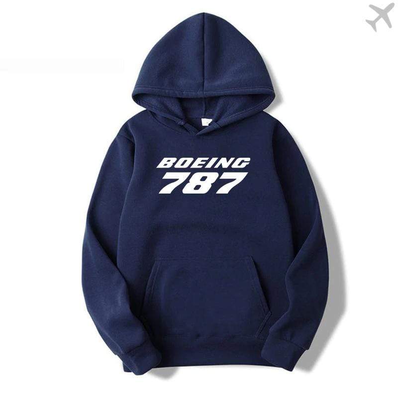 PILOTSX HOODIES Navy / S Boeing 787