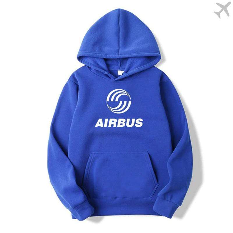 PILOTSX HOODIES Sky Blue / S Airbus Logo