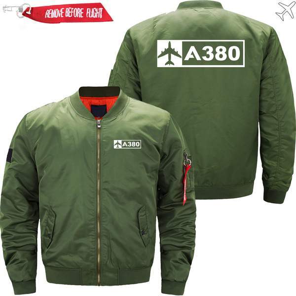 PilotsX Jacket Army green thin / S Airbus A-380