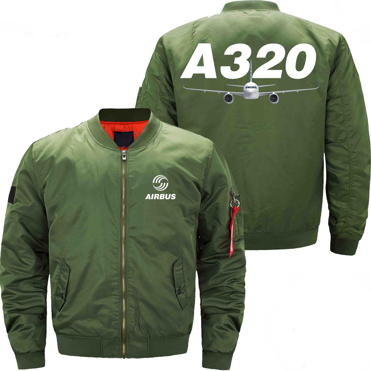 PilotsX Jacket Army green thin / S Airbus A320 Jacket -US Size