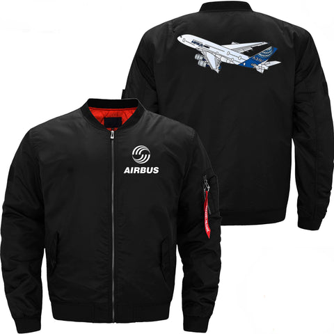 PilotsX Jacket Black thin / S Airbus A380 Flying