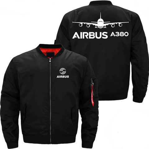 PilotsX Jacket Black thin / S Airbus A380 Jacket -US Size