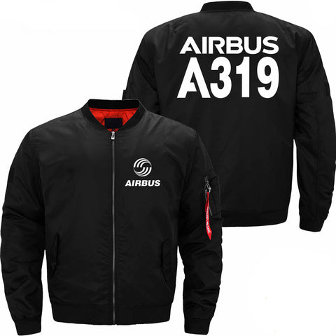 PilotsX Jacket Black thin / XS Airbus A319 Jacket -US Size