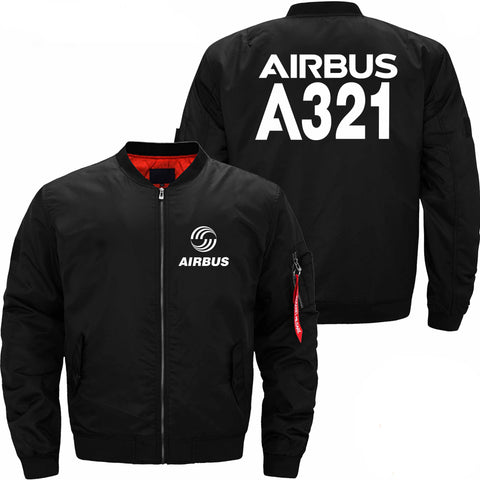 PilotsX Jacket Black thin / XS Airbus A321 Jacket -US Size