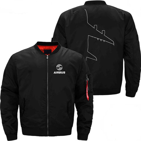 PilotsX Jacket Black thin / XS Airbus A380 Jacket -US Size