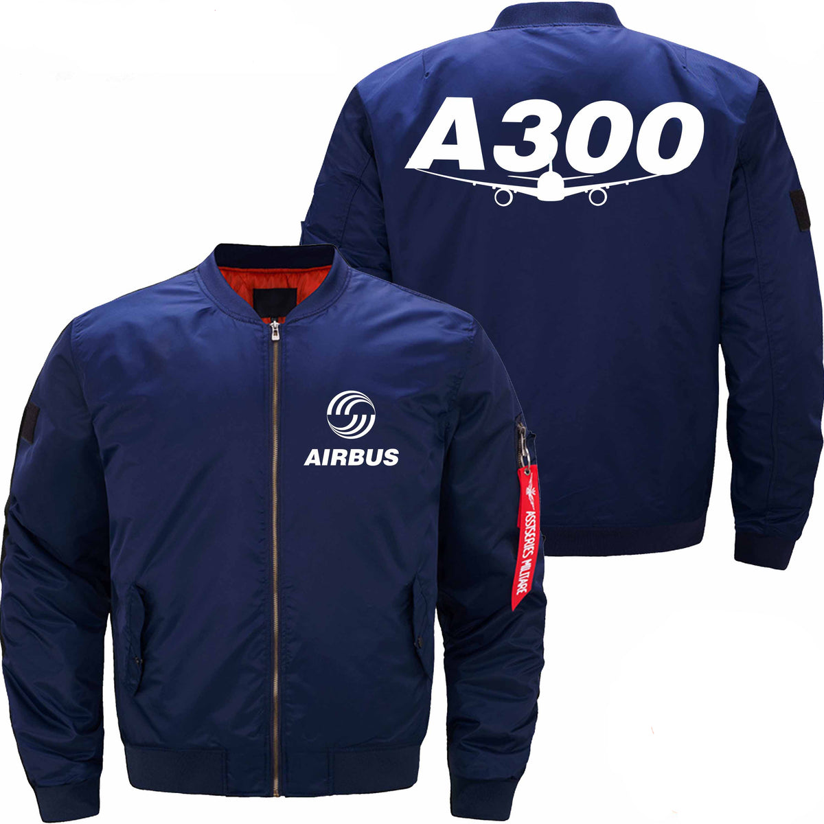 PilotsX Jacket Dark blue thin / S Airbus A300 Jacket -US Size