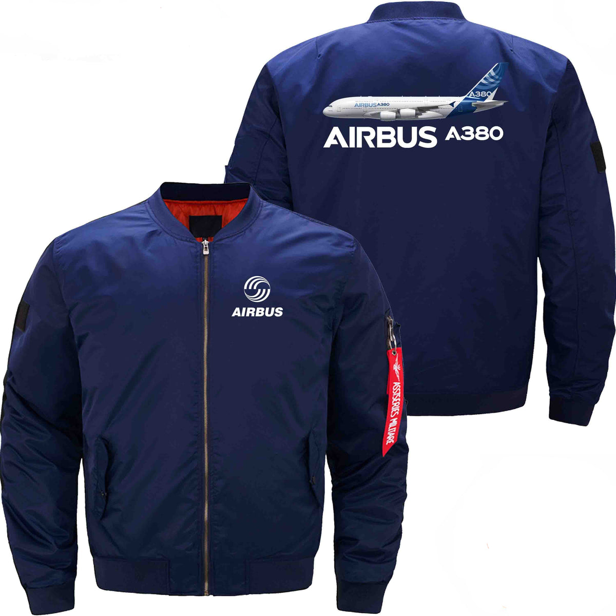 PilotsX Jacket Dark blue thin / XS Airbus A380 Jacket -US Size