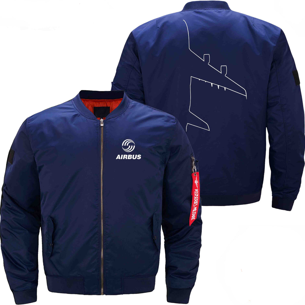 PilotsX Jacket Dark blue thin / XS Airbus A380 Jacket -US Size