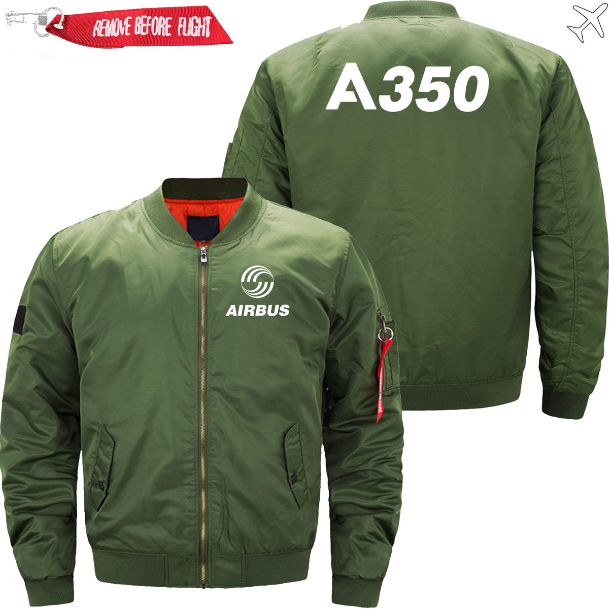 PilotX Jacket Army green thin / XS A350