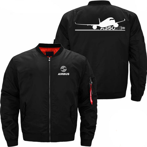 PilotX Jacket Black thin / S Airbus A350 XWM Aircraft Jacket -US Size