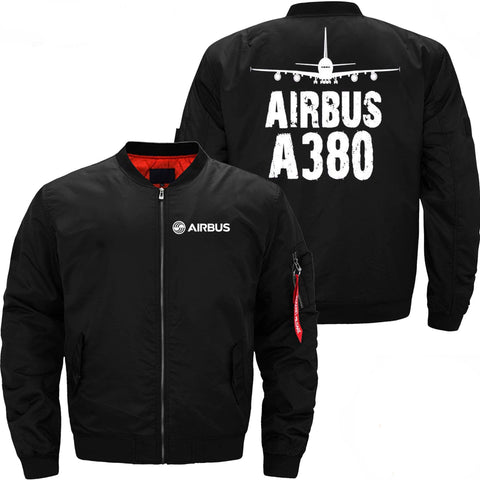 PilotX Jacket Black thin / S Airbus A380 Jacket -US Size