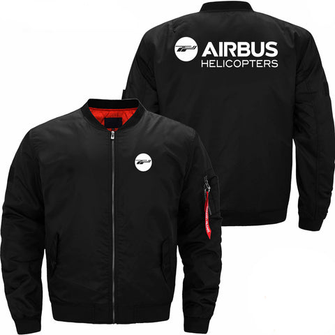 PilotX Jacket Black thin / S Airbus Helicopter Jacket -US Size