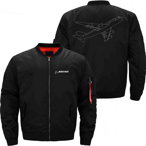 PilotX Jacket Black thin / S B 747 Jacket -US Size