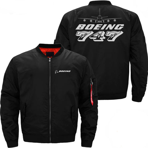 PilotX Jacket Black thin / S The 747 Jacket -US Size