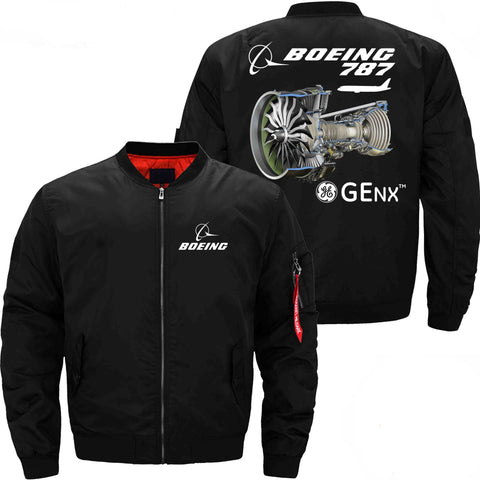 PilotX Jacket Black thin / S The GENX The 787 Jacket -US Size