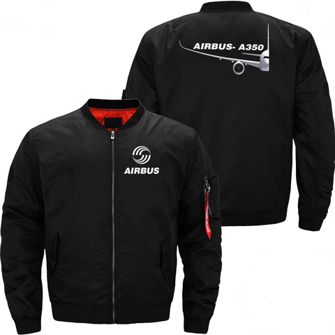 PilotX Jacket Black thin / XS Airbus A350 Side View