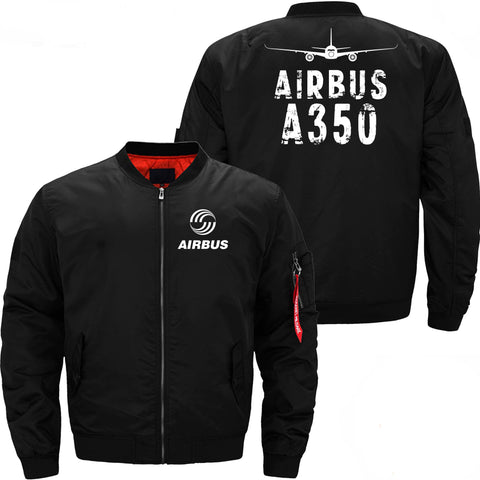 PilotX Jacket Black thin / XS Airbus A350 With Aircraft