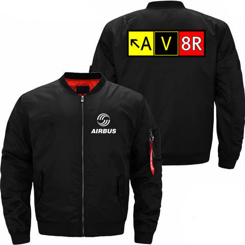 PilotX Jacket Black thin / XS AIRBUS AV8R Jacket -US Size