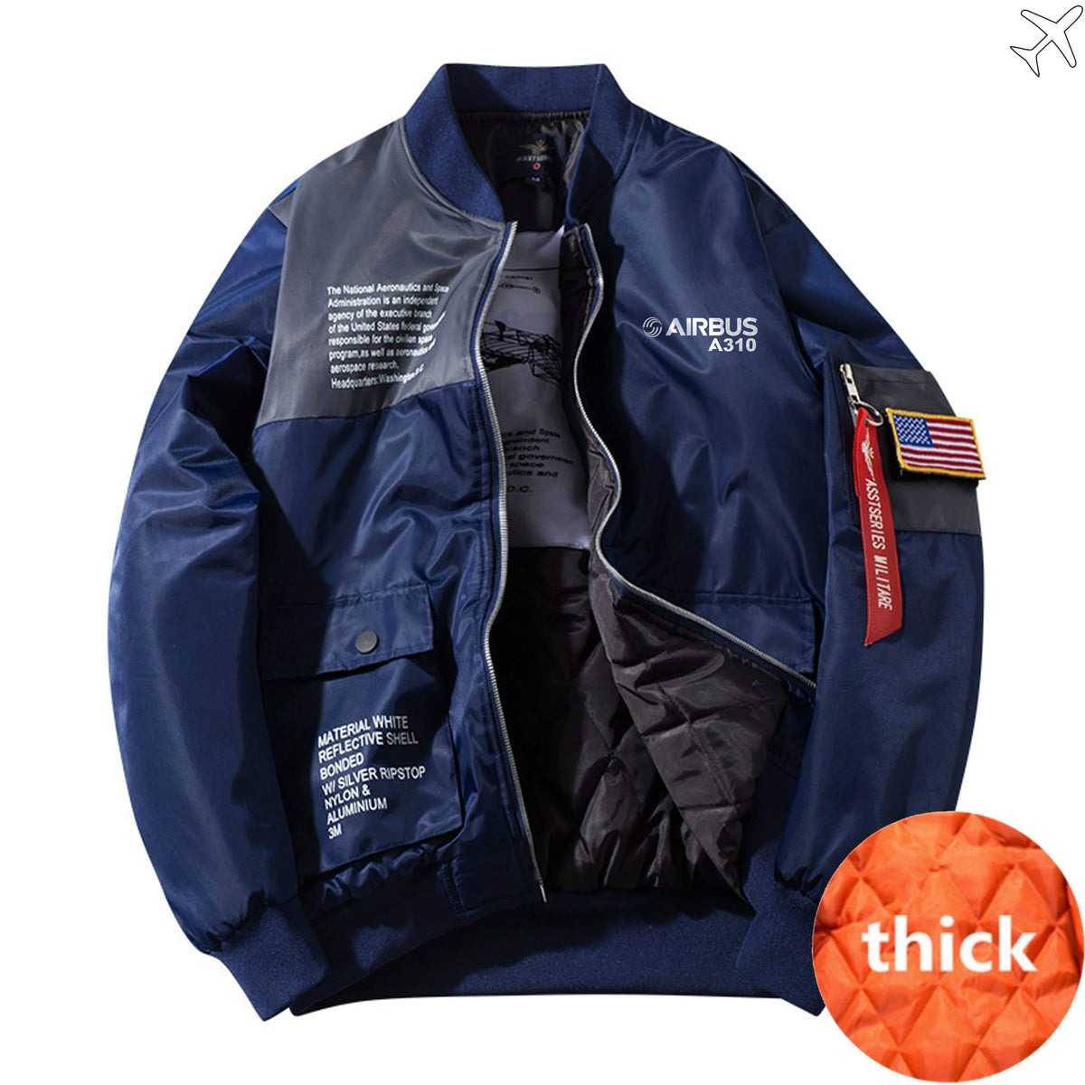 PilotX Jacket Dark blue / S Airbus A310