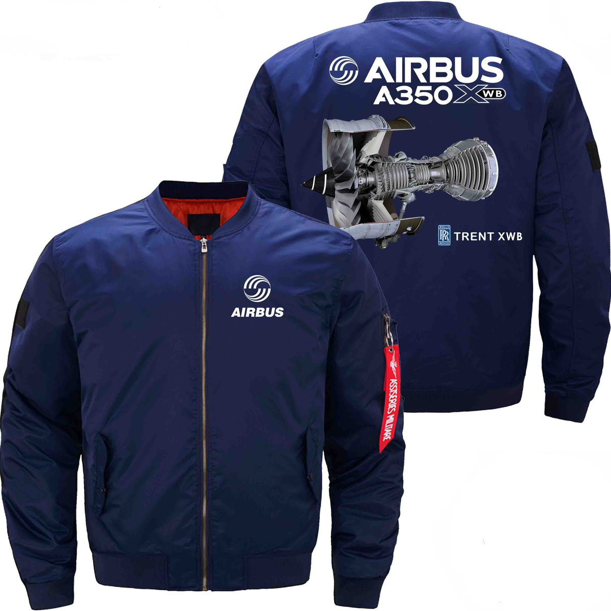 PilotX Jacket Dark blue thin / S Airbus A350 XWB TRENT XWB Jacket -US Size