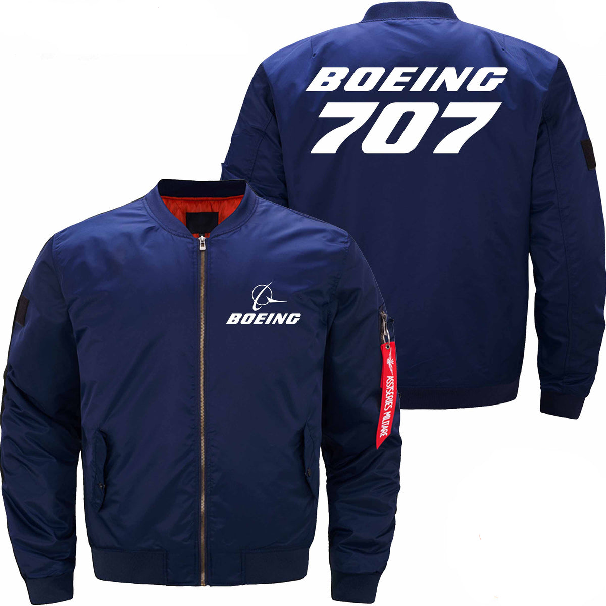 PilotX Jacket Dark blue thin / S B 707 Jacket -US Size