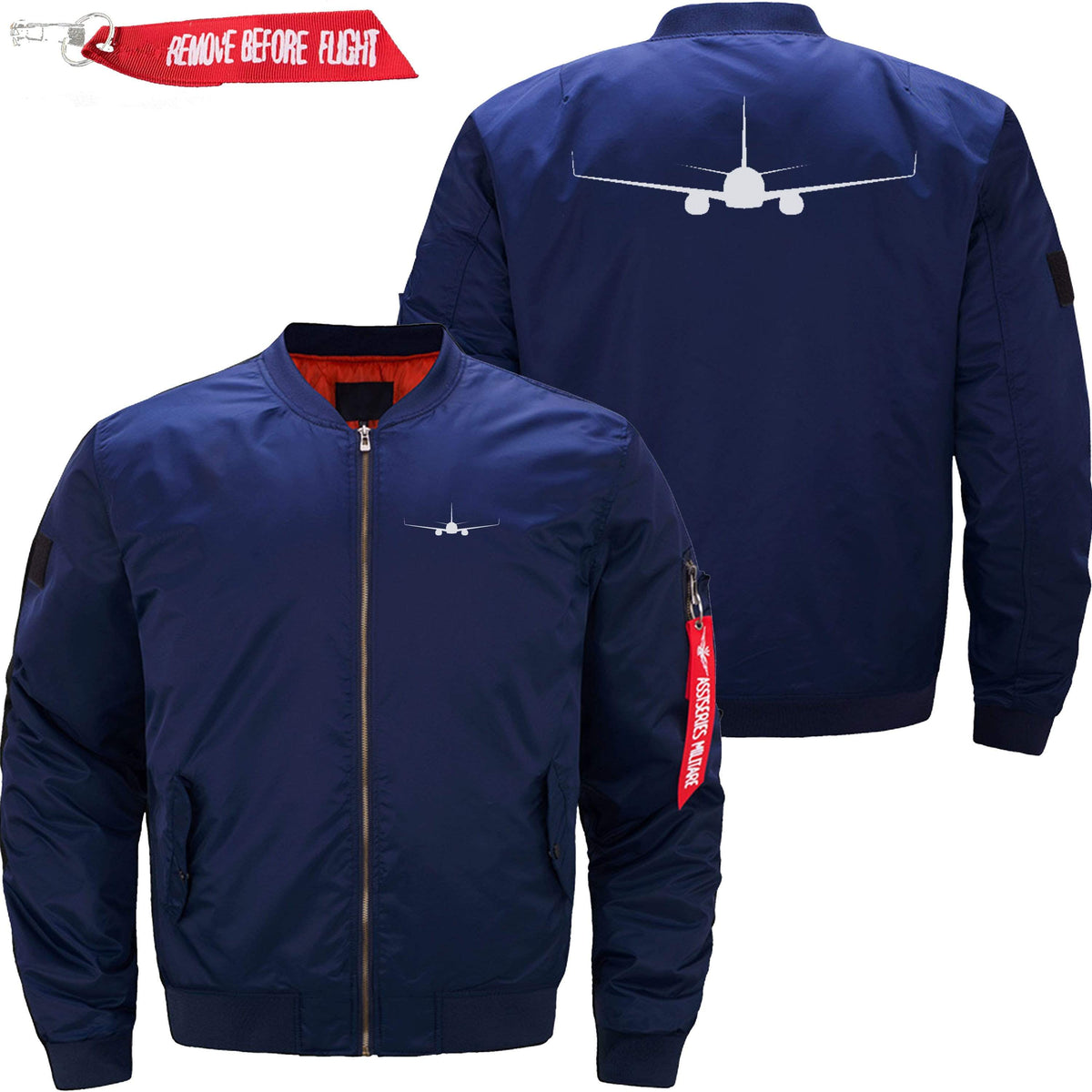 PilotX Jacket Dark blue thin / S B 737-800 Jacket -US Size