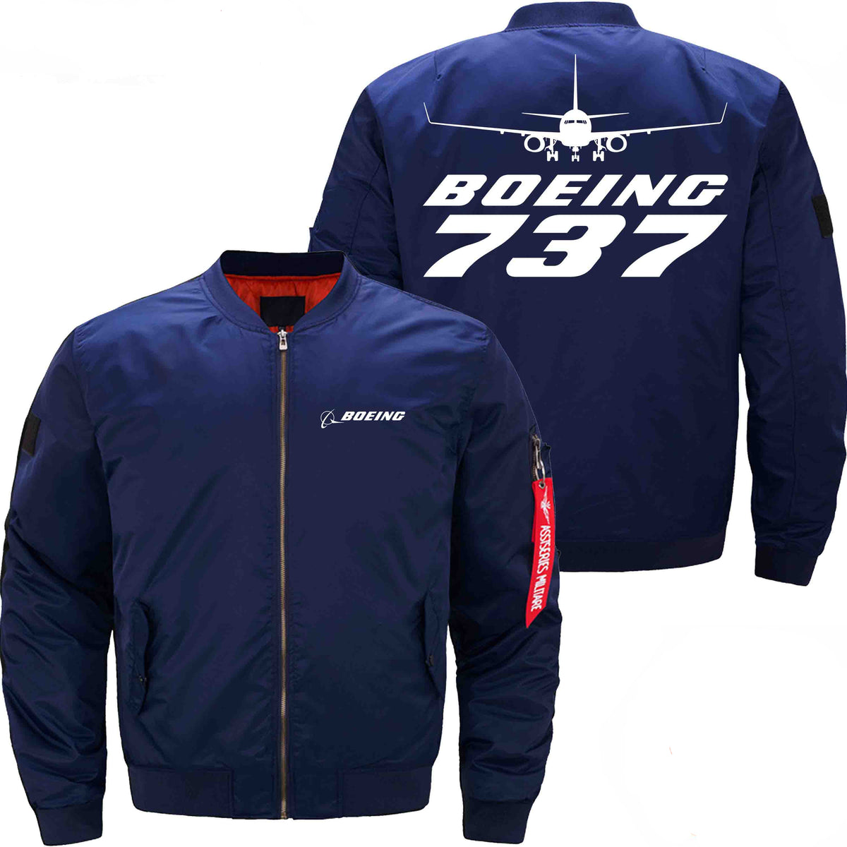 PilotX Jacket Dark blue thin / S B 737 Jacket -US Size