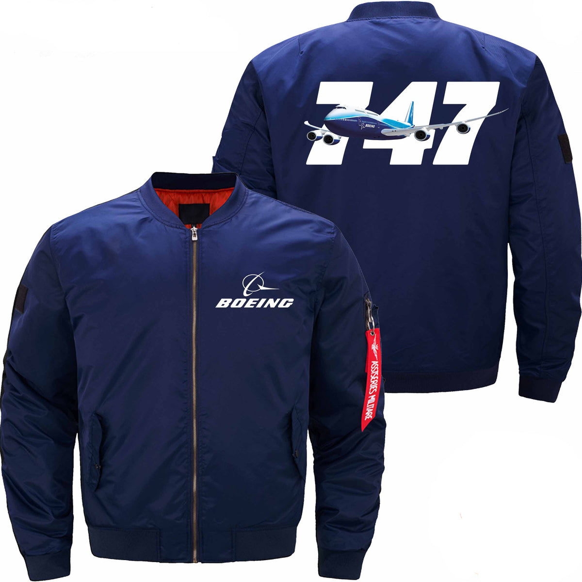 PilotX Jacket Dark blue thin / S B 747 Jacket -US Size