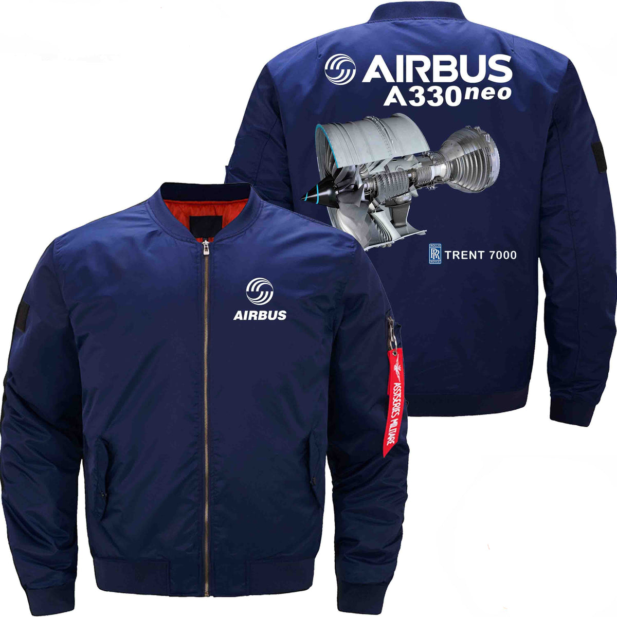 PilotX Jacket Dark blue thin / XS Airbus A330 Neo Trtent 7000 Jacket -US Size