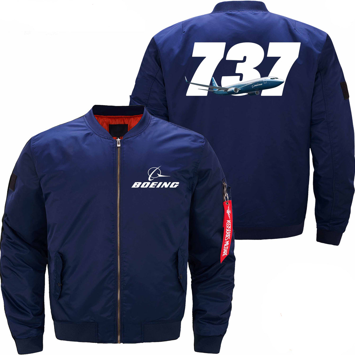 PilotX Jacket Dark blue thin / XS B 737 Jacket -US Size