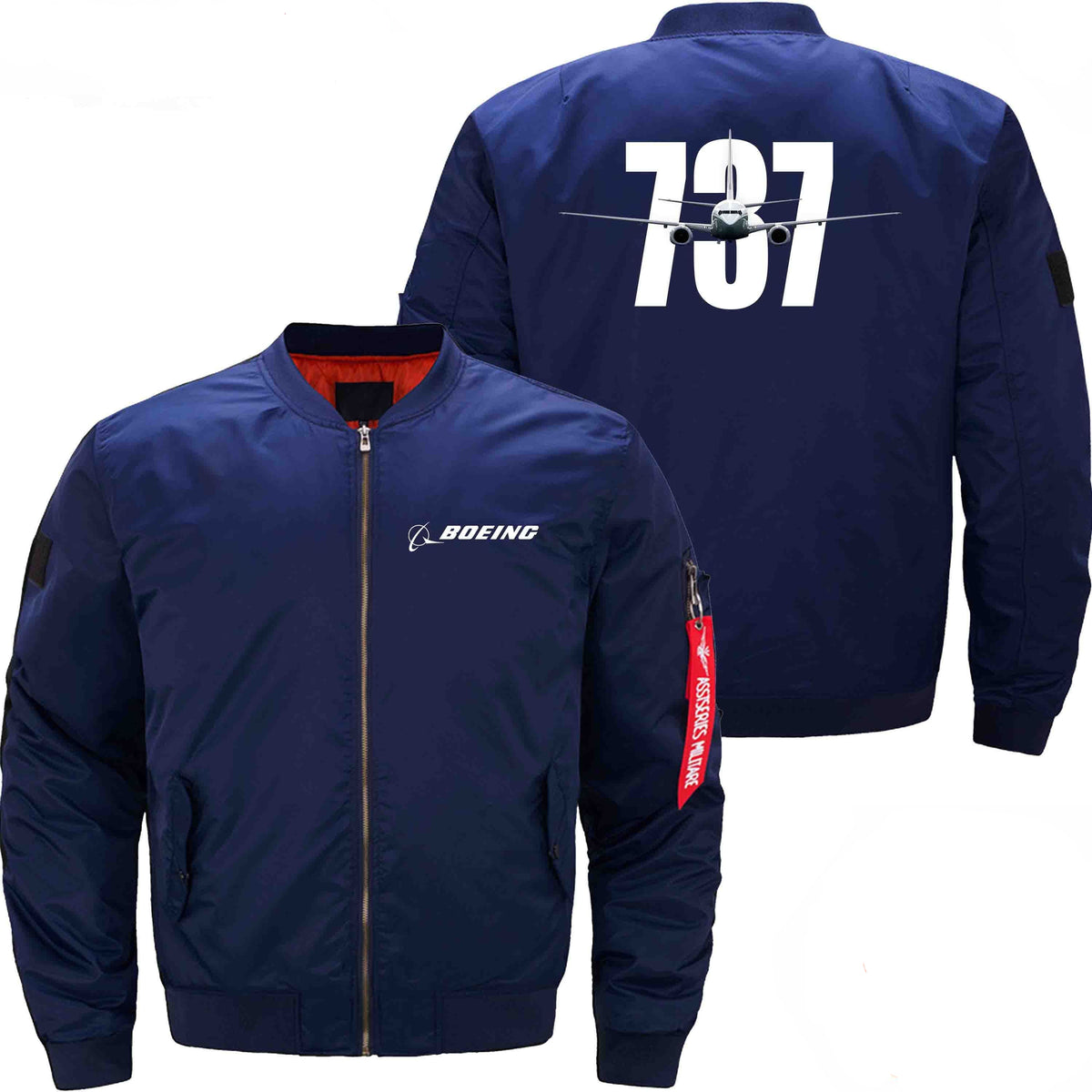 PilotX Jacket Dark blue thin / XS B 737 Jacket -US Size