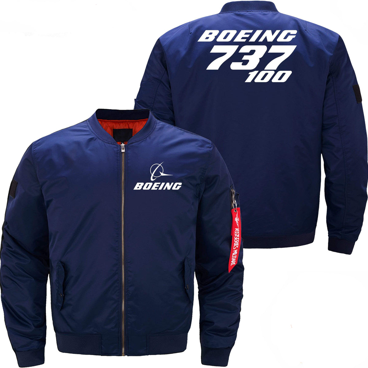 PilotX Jacket Dark blue thin / XS Boeing 737-100