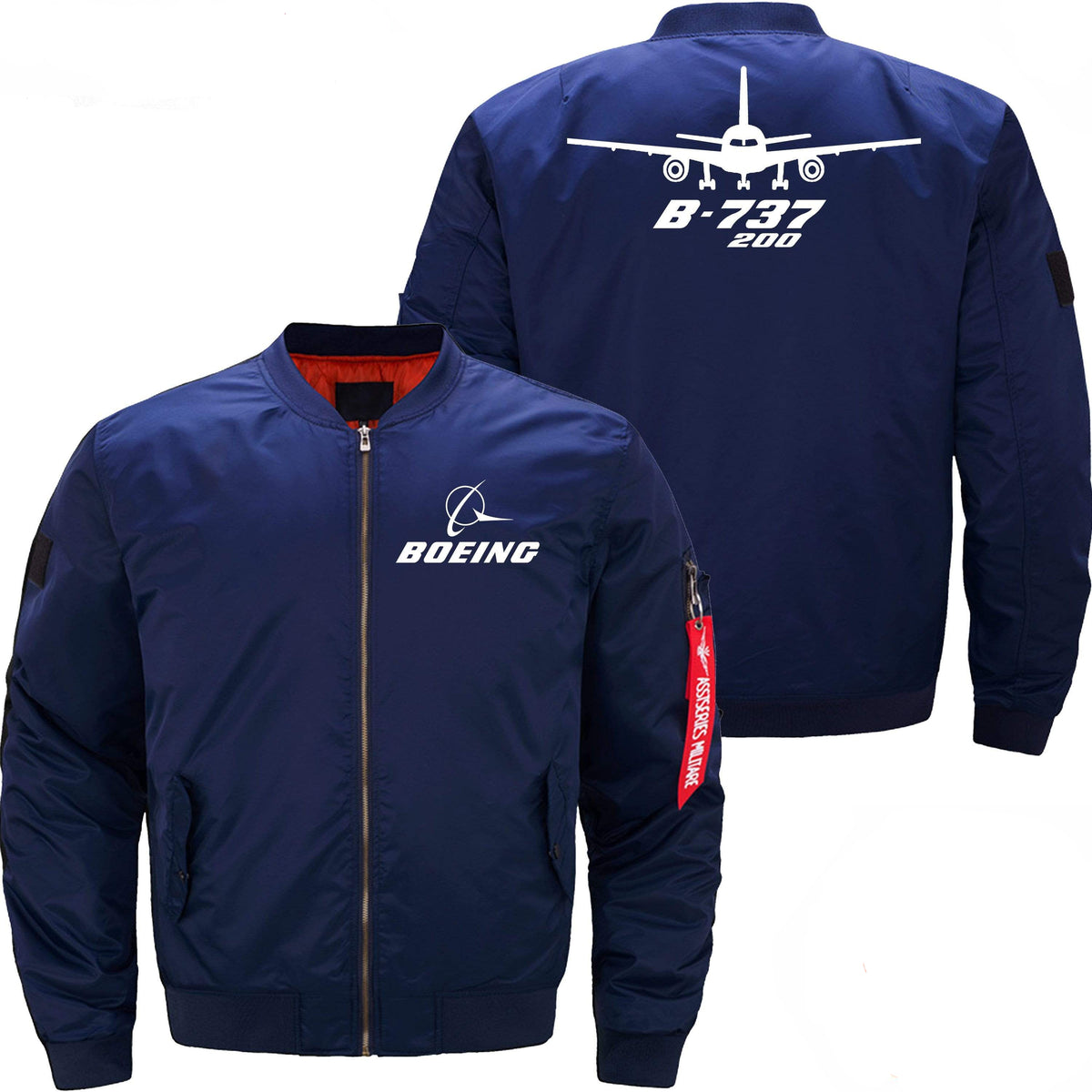 PilotX Jacket Dark blue thin / XS Boeing 737-200