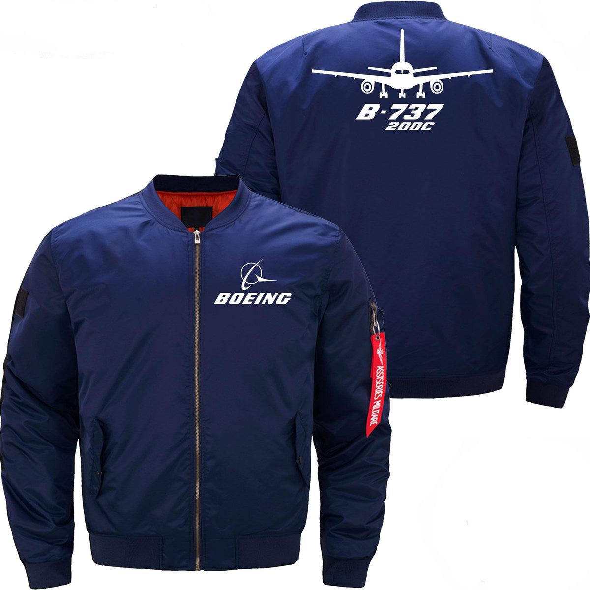 PilotX Jacket Dark blue thin / XS Boeing 737-200C