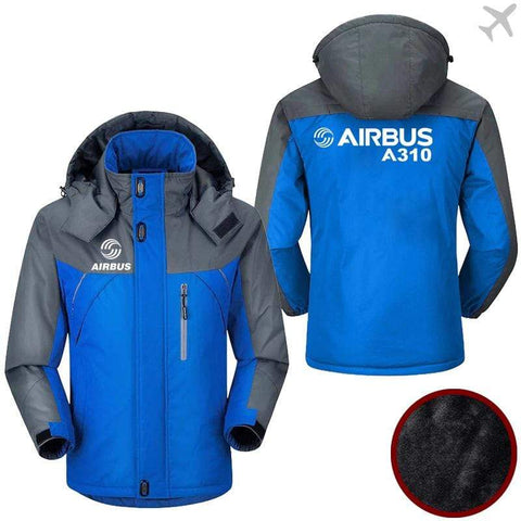 PilotX Windbreaker Jackets Blue Gray / M Airbus A310 Jacket