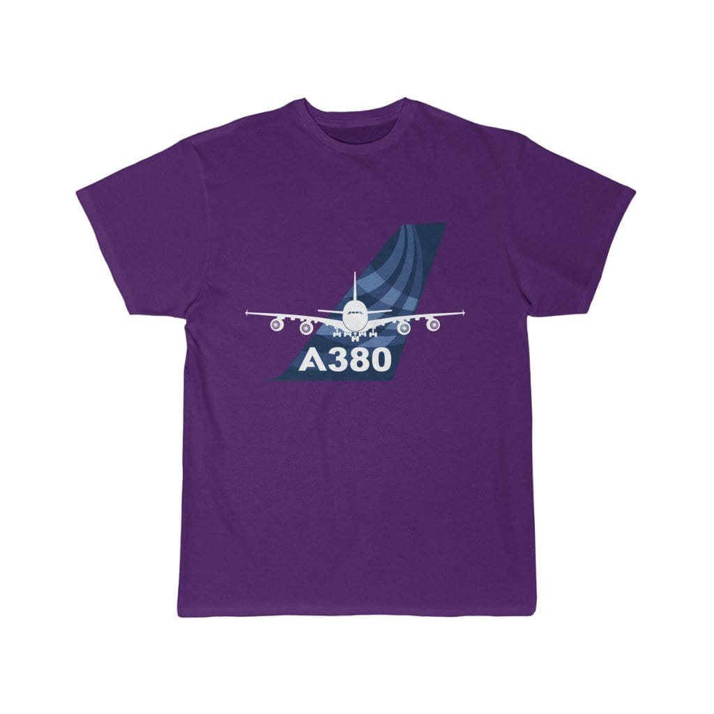 Printify T-Shirt Purple / S A380 -T SHIRTS