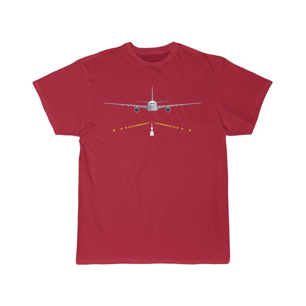 Printify T-Shirt Red / S AIRBUS A330 RUNWAY -T SHIRTS